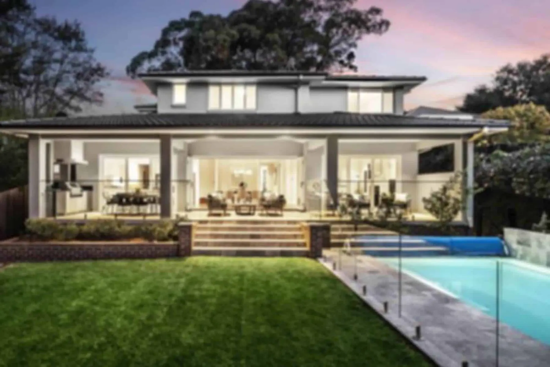 A modern home built by Elite