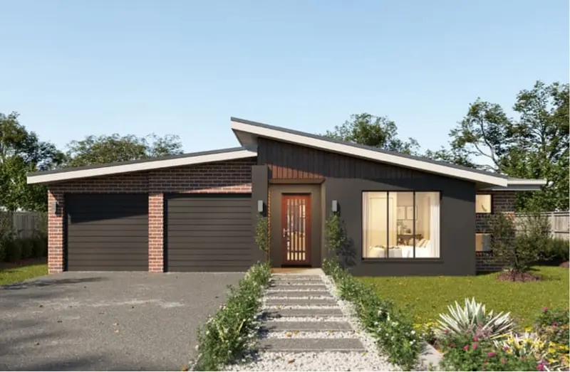 Eumundi 240 Skillion floor plan design